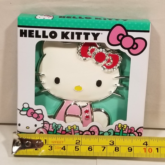 Hello Kitty Metal Christmas Ornament Collectible with Fine European Crystals - Picture 3 of 4